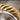 Two row cable ring in oxidized finish, close-up of cable ridges