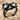 Moonstone Sister Blooms Ring, black rhodium plated finish, product view