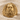 Zeus Thunderbolt Beard Ring, product photo, gold vermeil