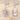 Sun Moon Mismatch Earring in polished silver finish