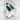 Lancet Enamel Screen Ring in polished silver, angled product view