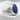 Bat Lapis Wing Ring, polished silver finish, product photo