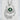 One Eyed Monster Pendant, polished silver, product photo