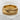Dragon scale ring, gold vermeil, studio product view