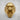 Roaring Gorilla Ring, gold vermeil, angled product view