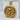 Aries Memento Mori Pendant, gold vermeil, front studio photo