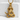 Coiled Cobra Pendant in gold vermeil, front view