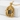 Griffin Keystone Arch Pendant in gold vermeil finish