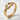 Double Wire Reef Knot Ring, gold vermeil, product view