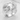 Ram Skull Double Curl Ring, polished silver, three-quarter product view