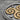 Triskele Rope Border Pendant, oxidized silver, close-up of triple spiral