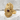 Phoenix Garnet Tail Crown Ring, gold vermeil, angled product photo