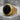 Onyx trinity knot ring, gold vermeil variant
