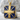 Greek Equal Arm Cross Pendant, gold vermeil, front product view