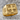 Jerusalem Cross Quartered Ring, gold vermeil, front angled view