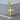 Baptism Christening Cross Pendant, gold vermeil, front product photo