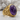 Amethyst Iris Shoulder Ring, gold vermeil, three-quarter product view