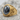 Hematite Engraved Scroll Ring, gold vermeil finish, product view
