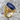 Lapis Acanthus Crest Ring, gold vermeil, product photo