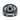 Evil Eye Night Horizon Ring, evil eye night horizon ring, front view on white background