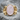 Rose Quartz Folded Rose Ring in gold vermeil