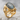 Labradorite Magnolia Curl Ring, gold vermeil, angled studio product photo