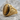 Tiger Eye Bison Ridge Ring, gold vermeil, angled product photo