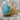Turquoise Meander Scroll Ring, gold vermeil product photo
