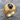 Star sapphire octagon ring in gold vermeil finish, studio angle