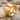Split Level Arch Ring in gold vermeil, studio product photo