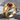 Garnet Recessed Oval Ring, gold vermeil finish, product view