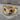 Moonstone Garnet Chevron Ring, gold vermeil product photo