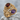 Garnet Amethyst Scroll Ring, gold vermeil variant angled view