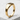 Faceted Signet Ring, gold vermeil product view