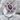 Garnet Amethyst Oval Cluster Ring, polished silver, product photo