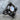 Moonstone Spinel Lozenge Ring, black rhodium plated product view