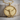 Longhorn Rope Hitch Pendant, gold vermeil, front view