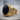 Onyx Rope Window Ring, gold vermeil, front view