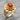 Carnelian Layered Concho Ring in gold vermeil, studio product photo
