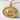 Joined Hands Seal Pendant, gold vermeil, product photo