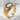 Lotus Ripple Signet Ring, gold vermeil finish, product view