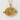 Great Wave Kanagawa Lens Pendant — 18K Gold Vermeil, gold vermeil finish front view