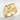 Great Wave Horizon Slab Ring — 18K Gold Vermeil, gold vermeil finish front view