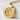 Great Wave Fuji Hollow Pendant — 18K Gold Vermeil, gold vermeil finish, front product photo