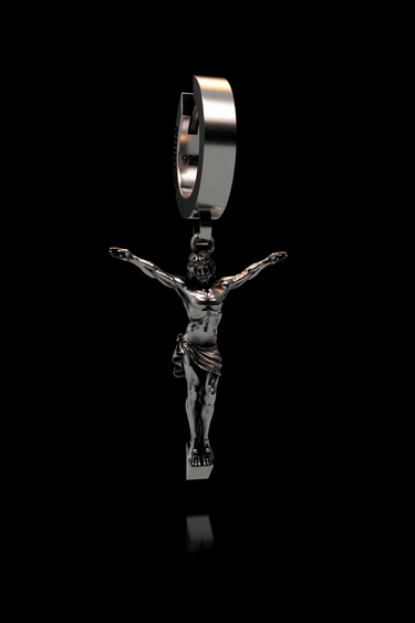 Jesus Cross Earring - Sarnion