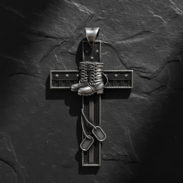 Silver American Veteran's Cross