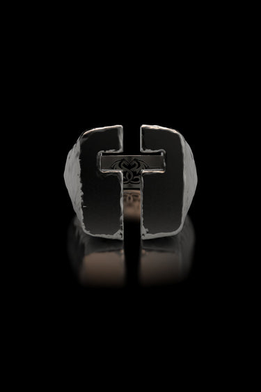 Modern Cross Ring - Sarnion