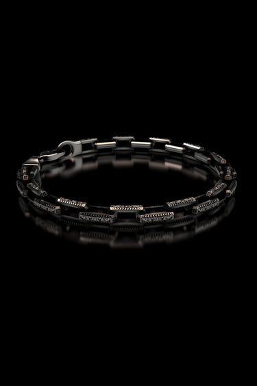 Modern Geometric Link Bracelet - Sarnion
