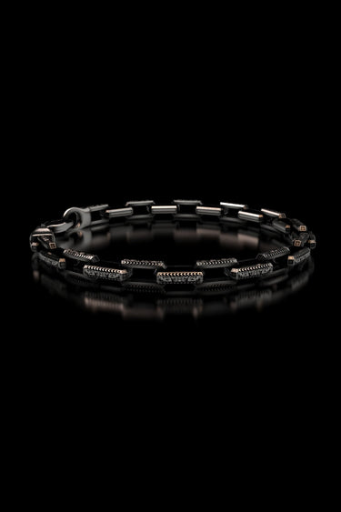 Modern Geometric Link Bracelet - Sarnion