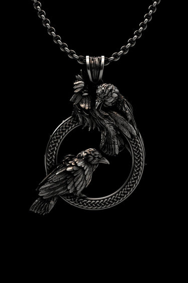 Odin Ravens Pendant - Sarnion